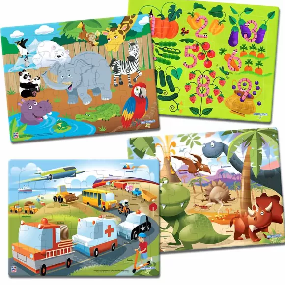 * 4-Pack Puzzles Numbers Hot