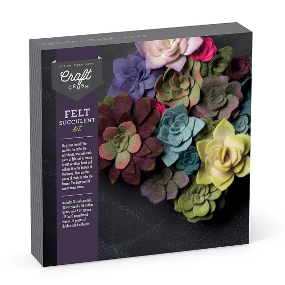 ann-williams Craft Crush® Felt Succulents Kit Cheap