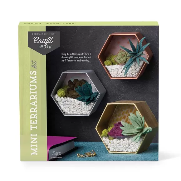 ann-williams Craft Crush® Mini Terrariums Flash Sale