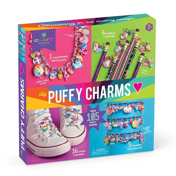 * Craft-Tastic® Diy Puffy Charms Flash Sale