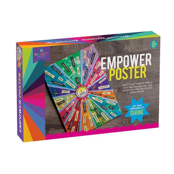 * Craft-Tastic® Empower Poster Kit Hot