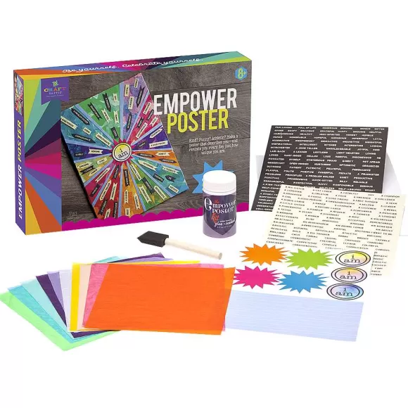 * Craft-Tastic® Empower Poster Kit Hot