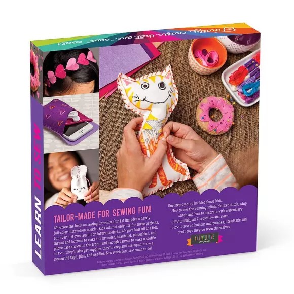 ann-williams Craft-Tastic® Learn To Sew Kit New