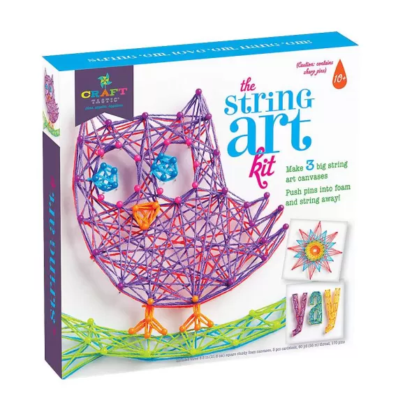 * Craft-Tastic® Owl String Art Kit Hot