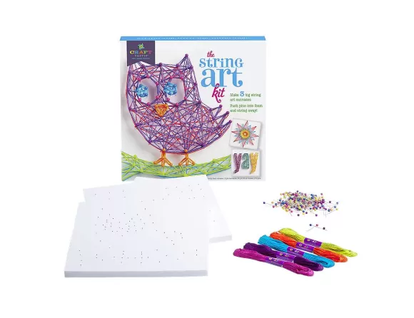 * Craft-Tastic® Owl String Art Kit Hot