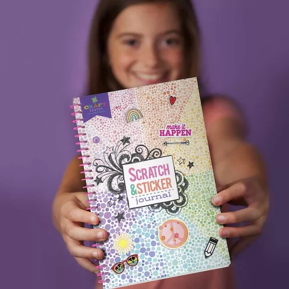 ann-williams Craft-Tastic® Scratch & Sticker Journal Cheap