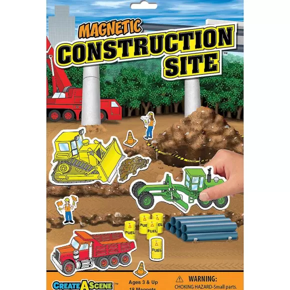 * Create A Scene Magnetic Construction Site Hot