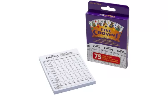 set Five Crowns Scorepad Cheap