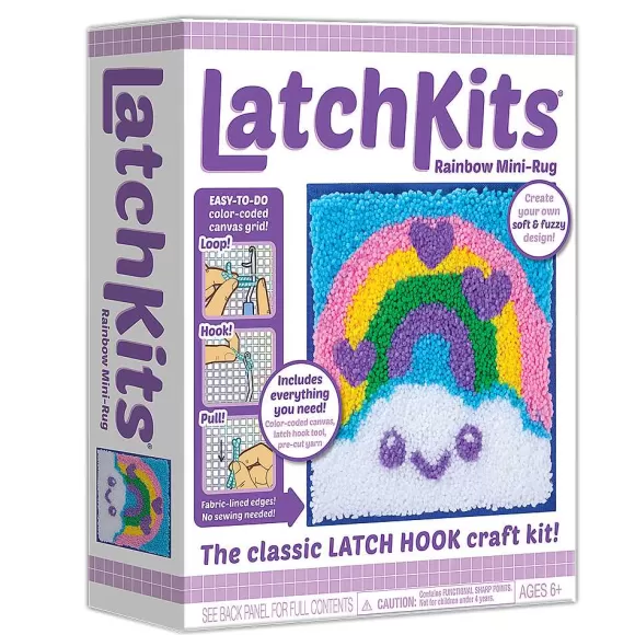 latchkits ® Smiling Rainbow Latch Hook Kit Store