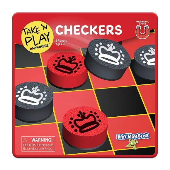 * Take 'N' Play Anywhere Checkers Hot